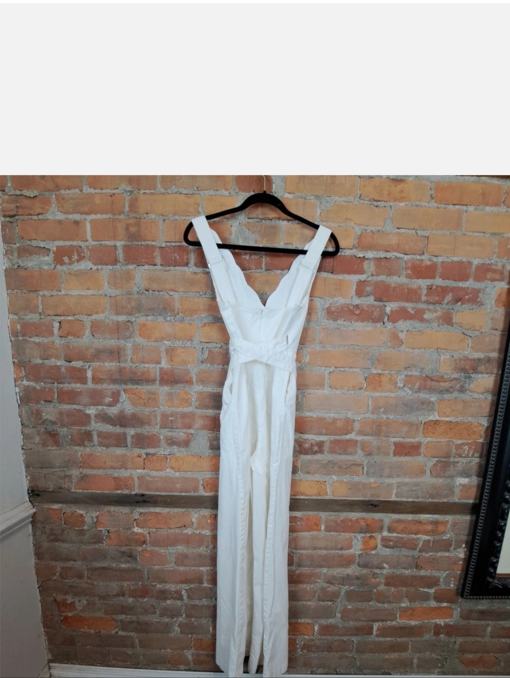Anthropologie x Chino Scalloped Jumpsuit Originally $198